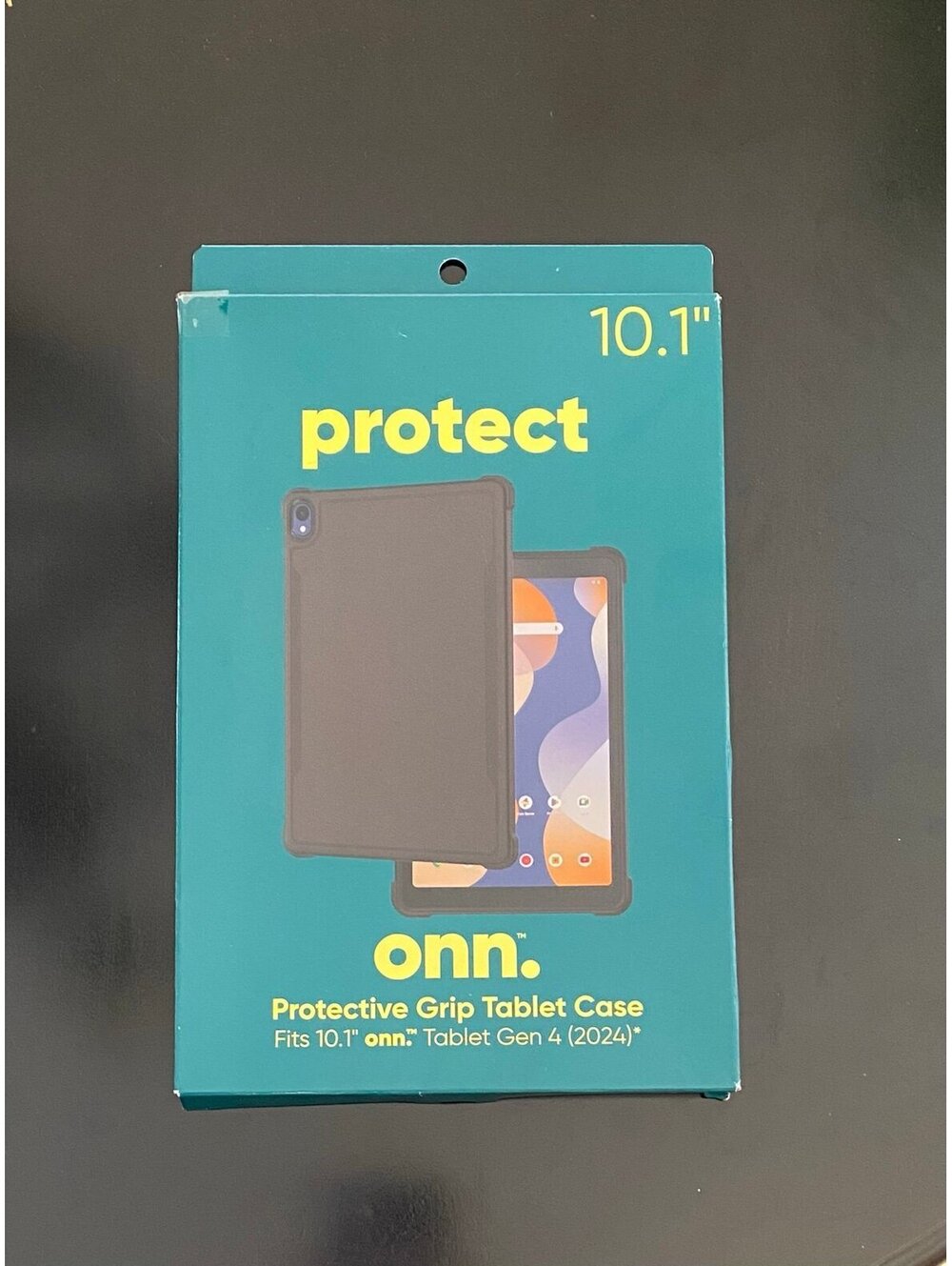 Onn Protective Grip Tablet Case for 10.1” Tablet Gen 4 (2024) Black